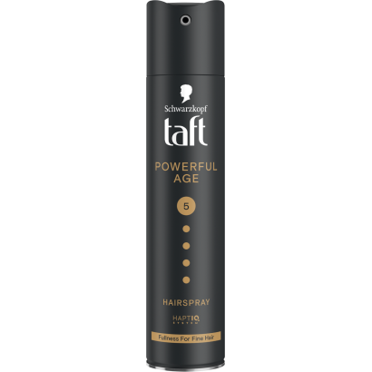 Taft Powerful Age hajlakk vékonyszálú hajra 250 ml