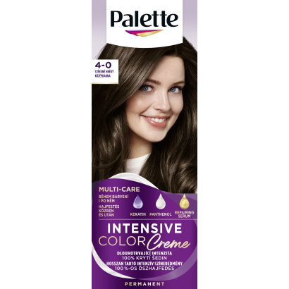 Palette Intensive Color Creme hajfesték 4-0 (N3) Középbarna