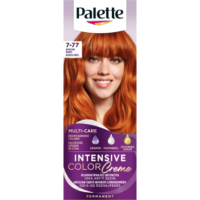 Palette Intensive Color Creme hajfesték 7-77 Intenzív vörös