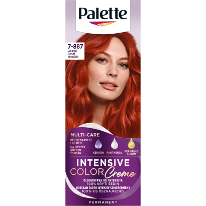 Palette Intensive Color Creme hajfesték 7-887 (RV6) Bíborvörös
