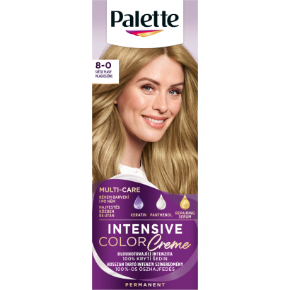 Palette Intensive Color Creme hajfesték 8-0 (N7) Világosszőke