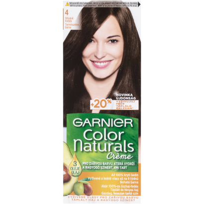 Garnier Color Naturals Tartós hajfesték 4 Természetes barna