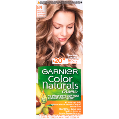 Garnier Color Naturals Tartós hajfesték 8 N Természetes világosszőke