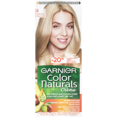 Garnier Color Naturals Tartós hajfesték 8 Világos szőke