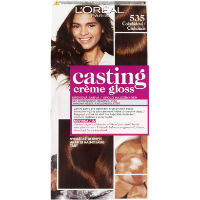 ĽOréal Paris Casting Créme Gloss hajszínező 535 Csokoládé 48 +72 +60 ml