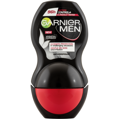 Garnier Men Mineral Action Control+ klinikailag tesztelt izzadásgátló golyós dezodor 50 ml
