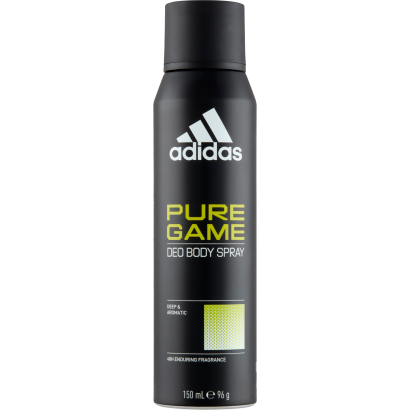 Adidas Pure Game dezodor az egész testre intenzív & aromás illattal 150 ml