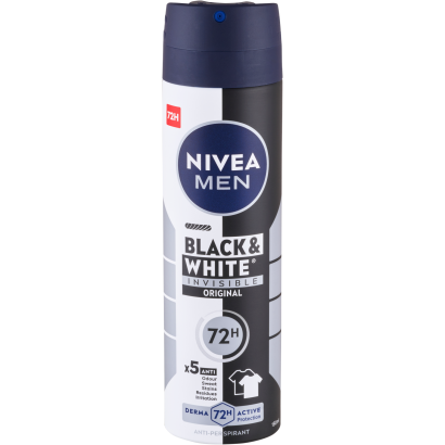 NIVEA MEN Black & White Invisible Original izzadásgátló 150 ml