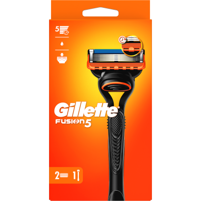 Gillette Fusion5 Férfi Borotva, 1 db Gillette Borotva, 2 db Borotvabetét