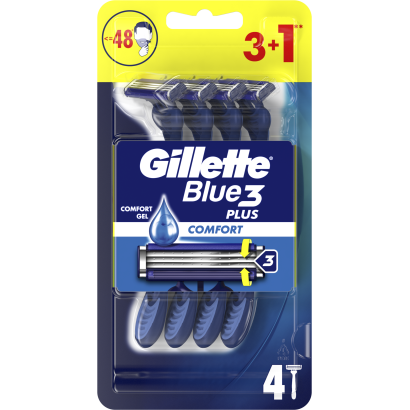 Gillette Blue3 Plus Comfort eldobható 3 pengés borotva 4 db