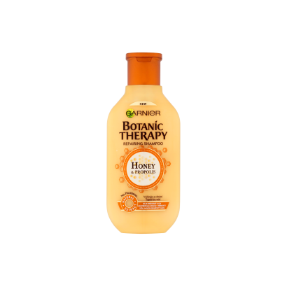 Garnier Botanic Therapy Honey & Propolis sampon töredezett végű, nagyon igénybevett hajra 250 ml