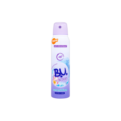 B.U. In Action Sensitive izzadásgátló dezodor 150 ml