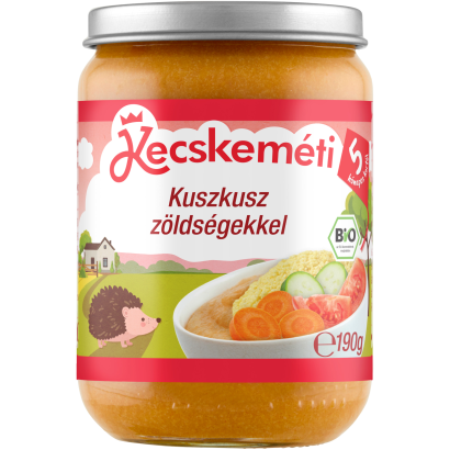 Kecskeméti kuszkusz zöldséggel 5ó 190g