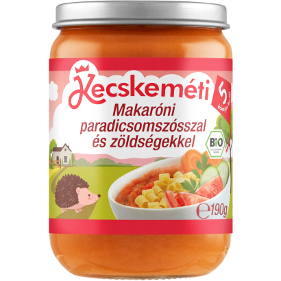 Kecskeméti makaróni zöldséggel 5hó 190g