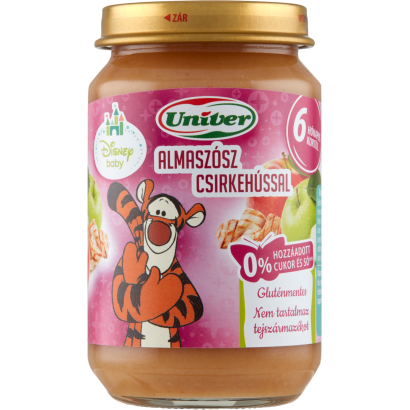 Univer almaszósz csirkehússal bébiétel 6 hónapos kortól 163 g
