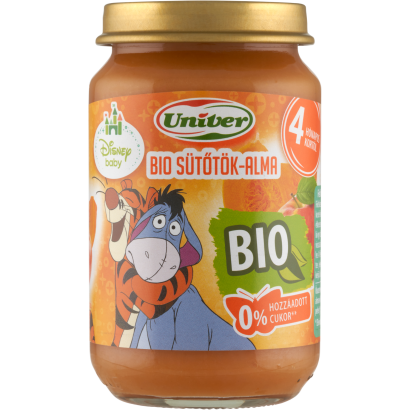 Univer bio sütőtök-alma bébidesszert 4 hónapos kortól 163 g
