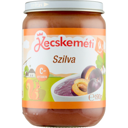 Kecskeméti szilva bébidesszert 4 hónapos kortól 190 g