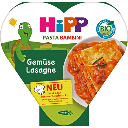 HiPP zöldséges lasagne bébiétel 250 g