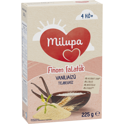 Milupa Finom falatok vaníliaízű tejbegríz 4 hó+ 225 g