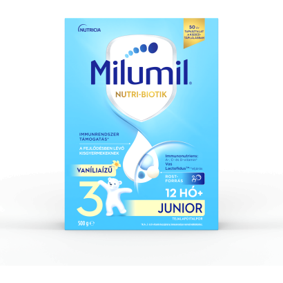 Milumil 3 Junior vaníliaízű tejalapú italpor 12 hó+ 500 g