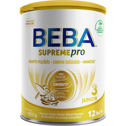 Beba SupremePro 3 Junior tejalapú italpor fehérje-hidrolizátumból 12 hó+ 800 g