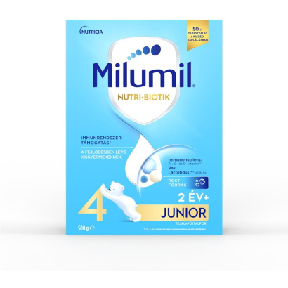 Milumil 4 Junior tejalapú italpor 2 év+ 500 g