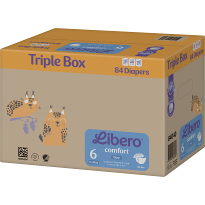 Libero Comfort 6 TRIPLE BOX nadrágpelenka 3x28 db 13-20 kg