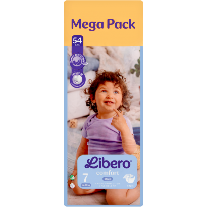 Libero Comfort Mega Pack pelenka, méret: 7, 16-26 kg, 54 db