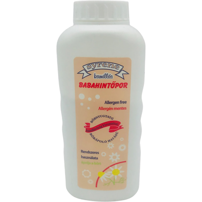 Syrene babahintőpor kamillás 500 g
