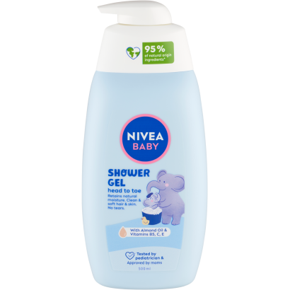 NIVEA Baby Head to Toe tusfürdő 500 ml