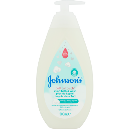 JOHNSON'S® Cottontouch™ 2 az 1-ben babafürdető és -tusfürdő 500 ml
