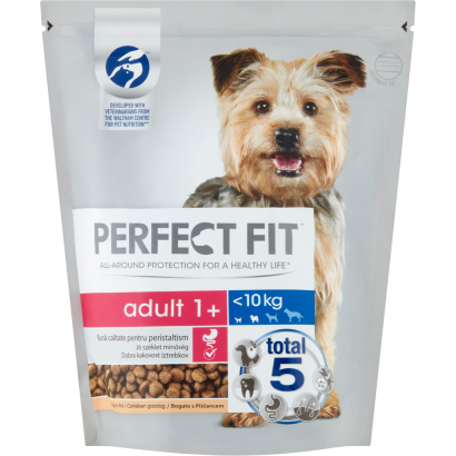 Perfect Fit Adult 1+ csirkében gazdag teljes értékű szárazeledel felnőtt kutyák számára 825 g