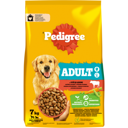Pedigree Adult teljes értékű szárazeledel felnőtt kutyák számára marhával és zöldségekkel 7 kg
