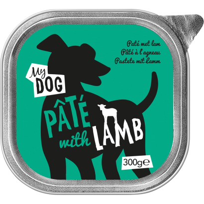 My Dog teljes értékű állateledel felnőtt kutyáknak bárányhúsos pástétom 300 g