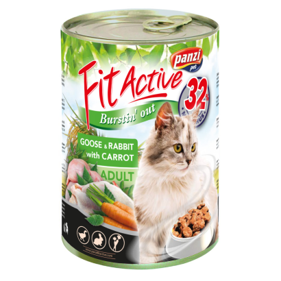 FitActive CAT 415g konzerv liba-nyúl-répa