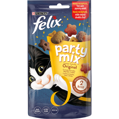 Purina Felix Party Mix Original Mix macska jutalomfalat 60 g