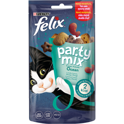 Purina Felix Party Mix Ocean Mix macska jutalomfalat 60 g