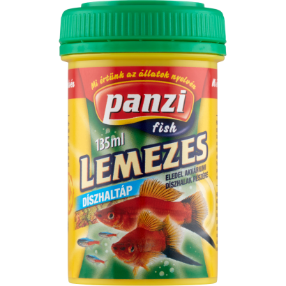Panzi Fish lemezes díszhaltáp 135 ml