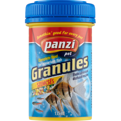 Panzi Pet szemcsés eledel akváriumi díszhalak részére 135 ml