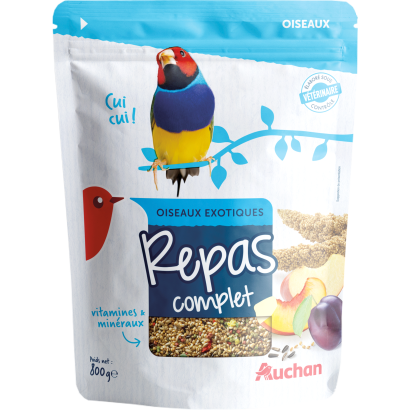 Auchan Kedvenc Exotikus Madár Eledel 800 g