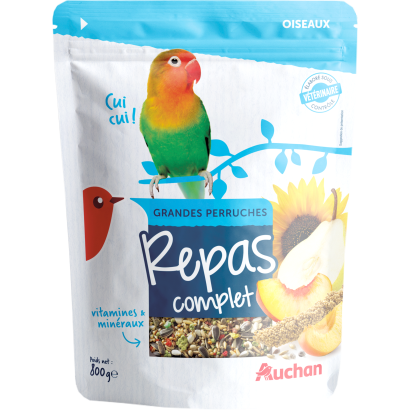 Auchan Kedvenc Nagypapagáj Eledel 800 g