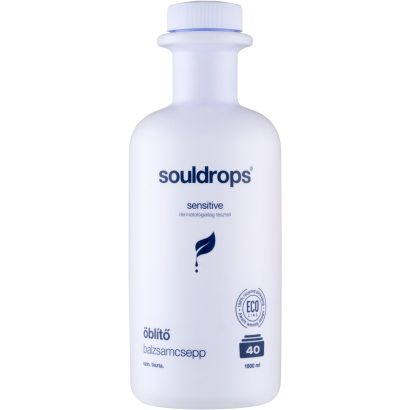 Souldrops Balzsamcsepp szenzitív textilöblítő 40 mosás 1000 ml
