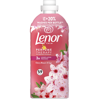 Lenor  Textilöblítő 59 Mosáshoz, Cherry Blossom & Sage