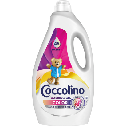 Coccolino Color mosógél színes ruhákhoz 45 mosás 1,8 l