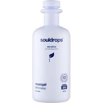 Souldrops Felhőcsepp szenzitív mosógél 20 mosás 1300 ml