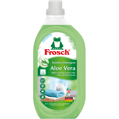 Frosch Ecological Aloe Vera mosószer érzékeny bőrre 22 mosás 1,5 l
