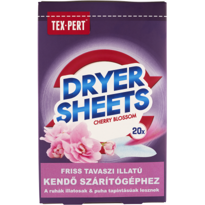 Tex-Pert friss tavaszi illatú kendő szárítógéphez 20 db
