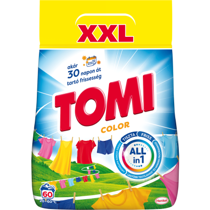 Tomi Color mosópor 60 mosás 3 kg