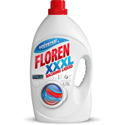 XXXL Floren Folyékony Mosószer Universal 4750ml