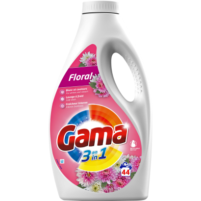 Gama Floral mosógél 44 mosás 1,98 l